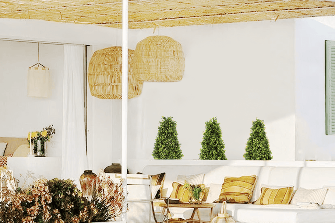 The Rise of Artificial Boxwood Trees，The Perfect Blend of Beauty and Convenience