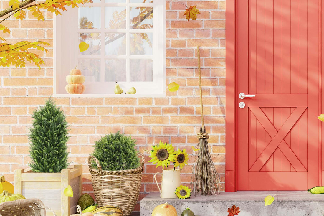 🍂Embrace the Warmth of Autumn with Artificial Pine & Cypress Decor